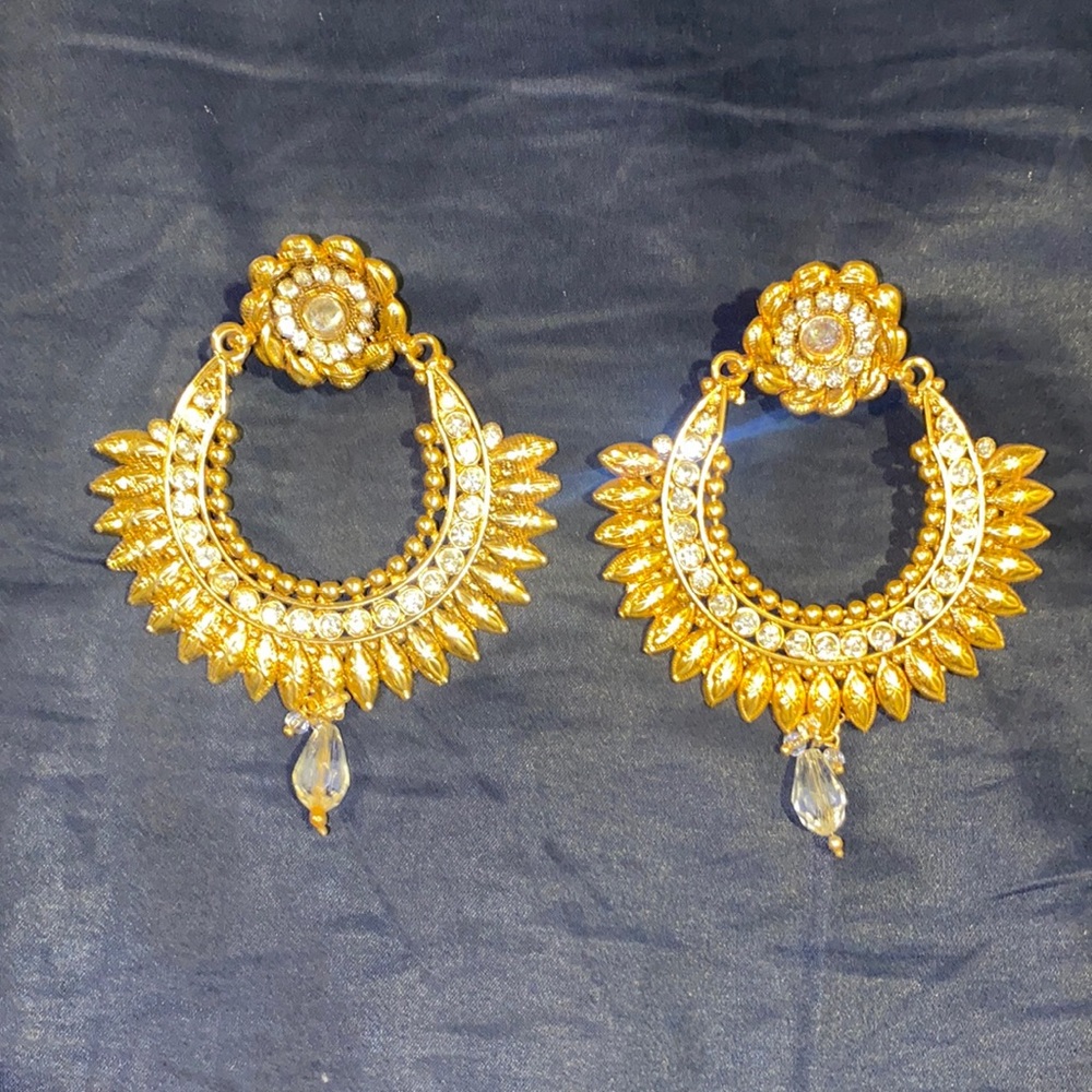 Beautiful Indian tradition design earrings